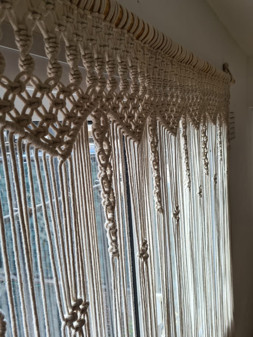 CORTINA MACRAME