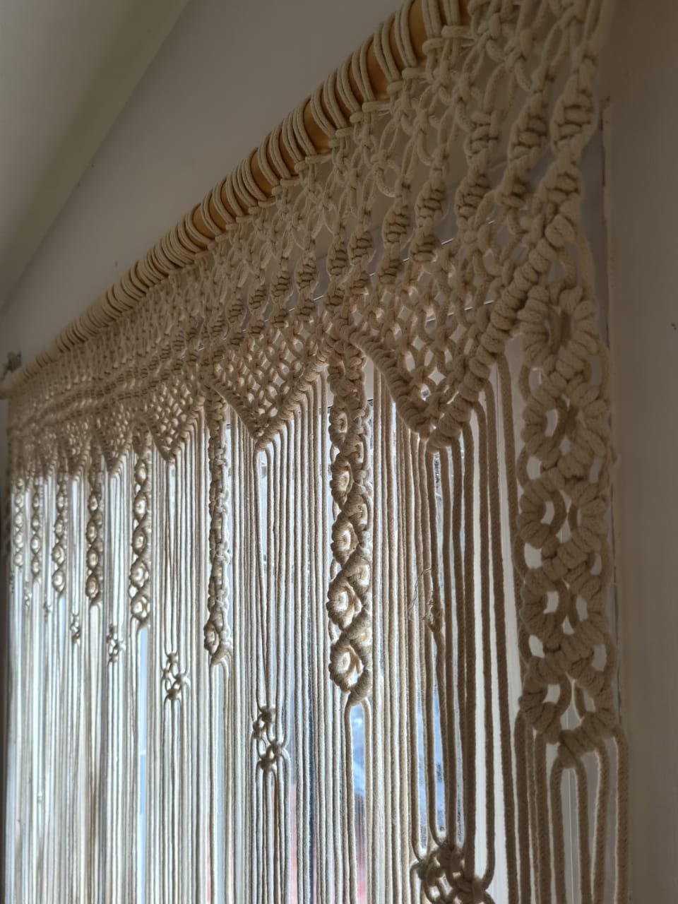 CORTINA MACRAME